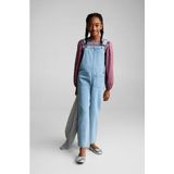 Mango Kids tuinbroek light blue denim