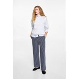 MANGO TEEN wide leg casual broek marine