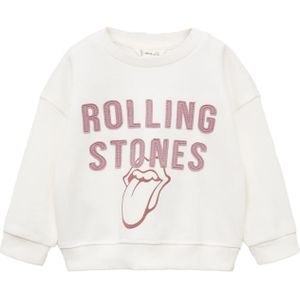 MANGO KIDS Sweatshirt 'RLENGUI'  magenta / oudroze / offwhite