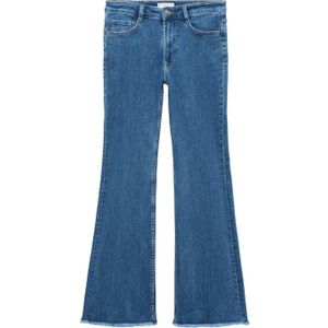 Mango Teen - Flared Jeans - Stretchdenim - Blauw - Regular Waist