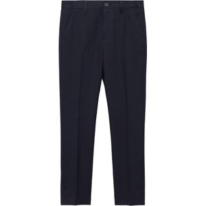 Mango Kids - Pantalon - Marine - Polyester - Regular Pasvorm