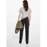 MANGO TEEN - Jeans - Grijs - Straight Fit - High Waist