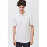MANGO TEEN - Polo - Wit - Katoen