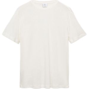Mango Man slim fit T-shirt wit