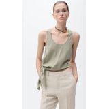 MANGO Pantalon 'Boreli'  greige