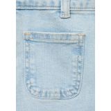 Mango Kids - Denim Short - Lichtblauw - Korte Broeken
