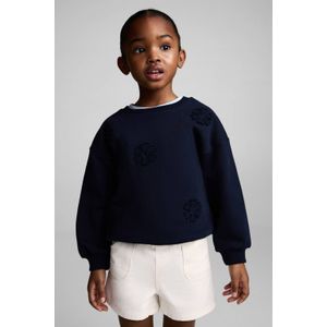 Mango - Korte Broek - Ecru - Katoen - Met Zakken