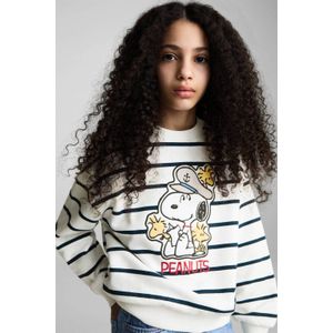 Mango Kids Snoopy sweater wit