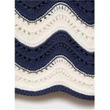 Mango Kids casual broek donkerblauw