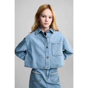 MANGO KIDS Tussenjas 'Bruna'  lichtblauw