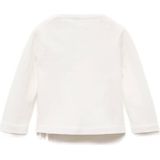 Mango Kids - Top - Katoen - Knoopsluiting - Overslagkraag - Lange Mouwen