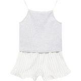 Mango Kids - Shortama - Katoen - Lichtblauw