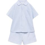 Mango - Kids - Pyjama - Korte Mouwen - Katoen - Zacht
