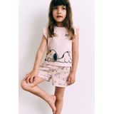 Mango Kids - Shortama - Katoen - Luchtig - Ronde Hals