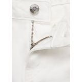 Mango Kids - Korte Broek - Wit - Katoen - Verstelbare Taille