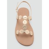 Mango Kids - Sandalen - Goud