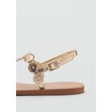 Mango Kids - Sandalen - Goud