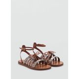 Mango Kids - Sandaal - Glitter - Imitatieleer - Comfortabel en Eenvoudig