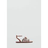 Mango Kids - Sandaal - Glitter - Imitatieleer - Comfortabel en Eenvoudig