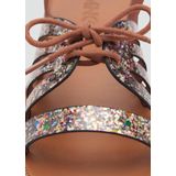Mango Kids - Sandaal - Glitter - Imitatieleer - Comfortabel en Eenvoudig