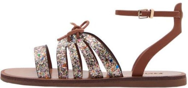 Mango Kids - Sandaal - Glitter - Imitatieleer - Comfortabel en Eenvoudig