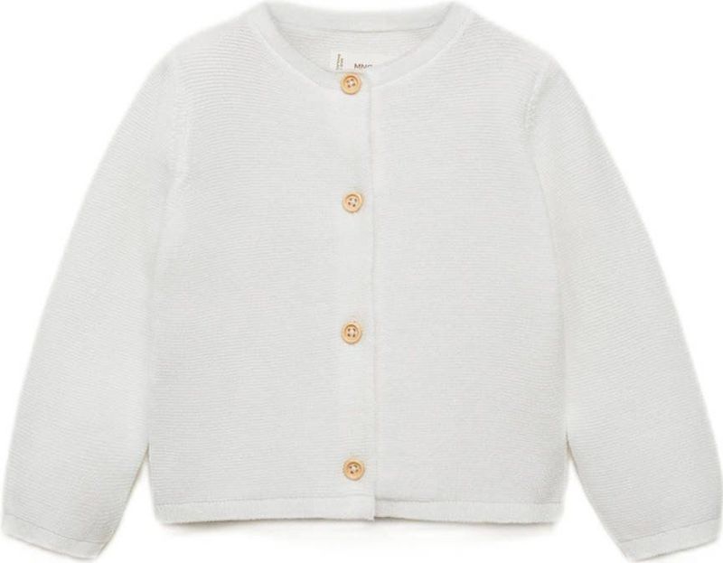 Mango Kids - Vest - Katoen - Lange Mouwen - Ronde Hals