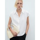 MANGO - Blouse - Offwhite - Klassieke Blouse