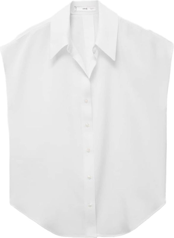 MANGO - Blouse - Offwhite - Klassieke Blouse