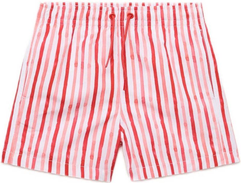 Mango - Zwemshort - Rood/Wit/Roze - Katoen