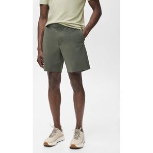 Mango Man regular chino short grijsgroen