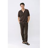 MANGO MAN - Canario - Overhemd - Donkerbruin