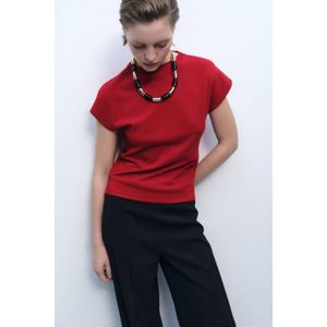 Mango - Top - Rood - Blousetops