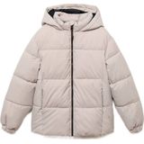 Mango Kids gewatteerde jas ecru