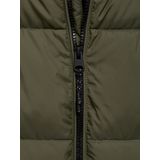 Mango Kids - Gevoerde Jas - Blauw - Waterafstotend - Met Capuchon