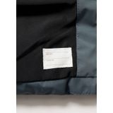 Mango Kids - Gewatteerde Jas - Grijsblauw - Met Capuchon