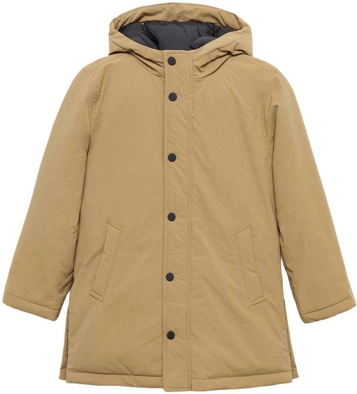 Mango - Gewatteerde Jas - Bruin - Winterjassen