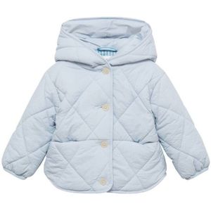 Mango - Kids Jas - Gevoerd - Met Capuchon - Knoopsluiting