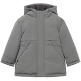 Mango Kids - Gewatteerde Jas - Grijs