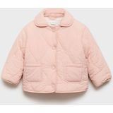 Mango Kids - Gewatteerde Jas - Roze - Voor Meisjes