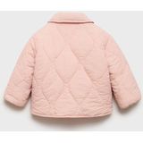 Mango Kids - Gewatteerde Jas - Roze - Voor Meisjes
