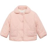 Mango Kids - Gewatteerde Jas - Roze - Voor Meisjes