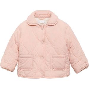 Mango Kids - Gewatteerde Jas - Roze - Voor Meisjes
