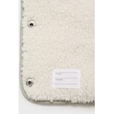 Mango Kids gewatteerde jas zachtgroen