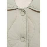 Mango Kids gewatteerde jas zachtgroen