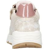 Clic! - Chunky - Sneakers - Ecru/Roze - Leren Voering
