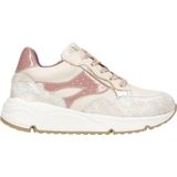 Clic! - Chunky - Sneakers - Ecru/Roze - Leren Voering