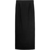 MANGO - FRED - Kokerrok - Zwart - Gevoerde Zoom/Rand - Elastische Taille