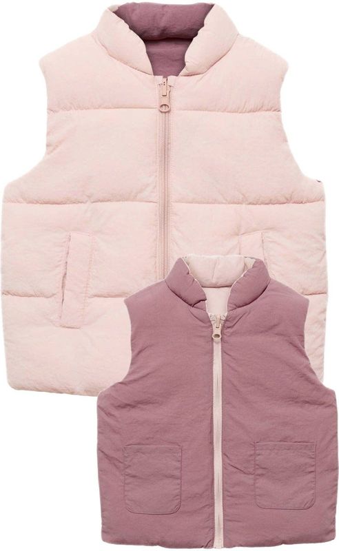 Mango Kids - Reversible Bodywarmer - Oudroze