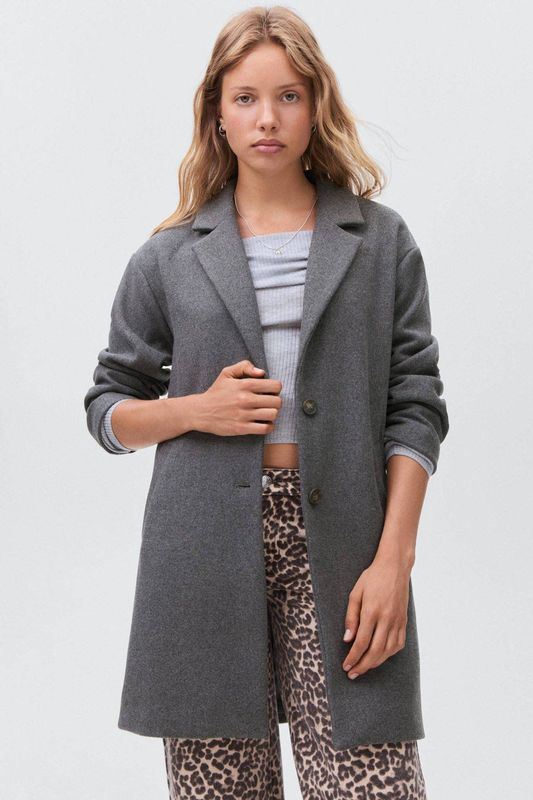 MANGO TEEN - Tussenjas - Grijs