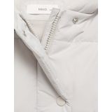 Mango - Kids Jas - Winterjas - Met Capuchon - Handige Zakken